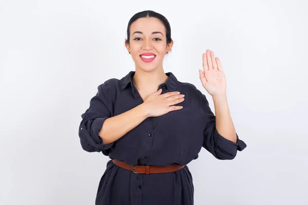 Beloof Dat Geen Spijt Van Krijgt Portret Van Een Oprechte — Stockfoto