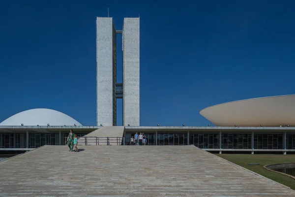 Miasta w stolicy Brazylii - Brasilia - Brazylia — Zdjęcie stockowe