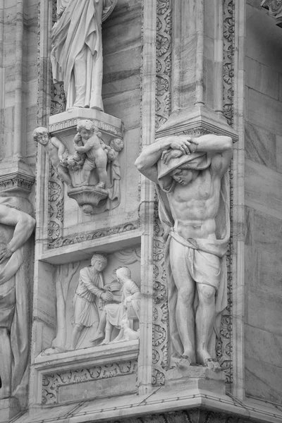 Il Duomo de Milano — Foto de Stock