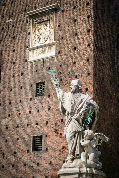 Burg Sforcesco — Stockfoto