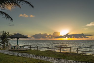 Brezilyalı plajlar Pontal yapmak Coruripe, Alagoas