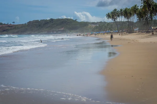 Brazilské pláže - pláž Paiva, Pernambuco - Brazílie — Stock fotografie