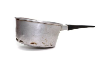 Beyaz arkaplanda kaynama