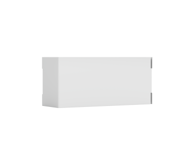 İş ve organizasyon ihtiyaçları için beyaz ofis zımbaları kutusu. 3d illüstrasyon