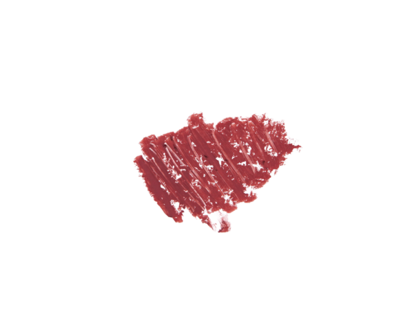 Zengin kırmızı ruj lekesi, güzellik reklamları için mükemmel..