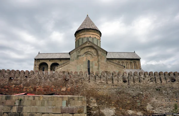 The Svetitskhoveli Cathedral of the 11th century — Stock Photo, Image