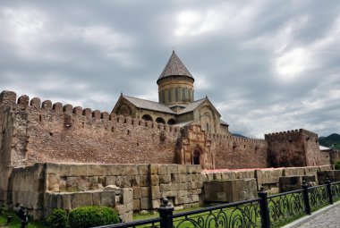 11 yüz, Georgia, görünümü dışında Svetitskhoveli katedral