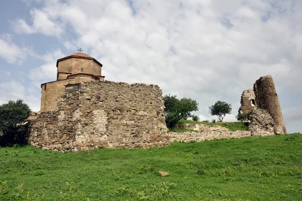 Jvari Kloster. Allgemeiner Überblick — Stockfoto