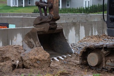 Kazı alanından büyük bir biket