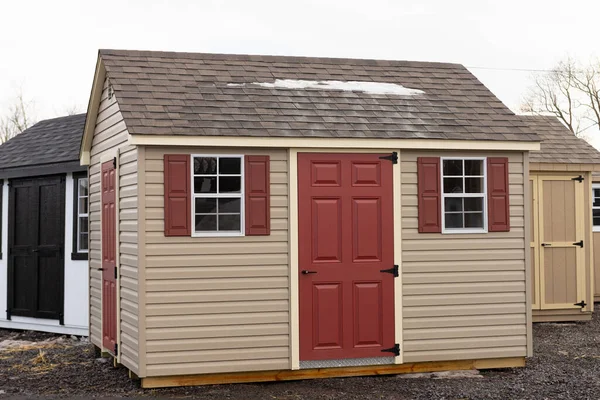wood sheds window door roof wall outdoor storage