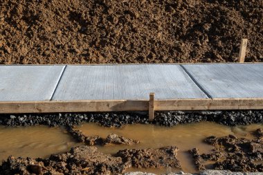 Kaldırımları somutlaştırmak ıslak iş malzemesi