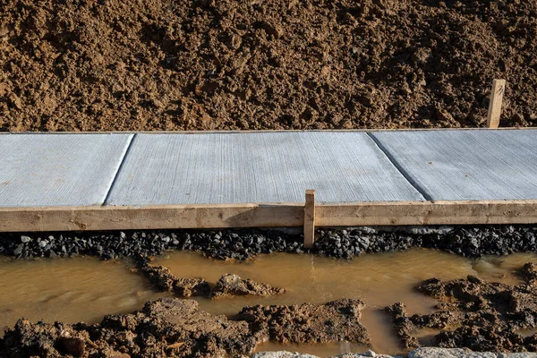 Kaldırımları somutlaştırmak ıslak iş malzemesi