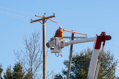 replacement old wires cable electrical line power