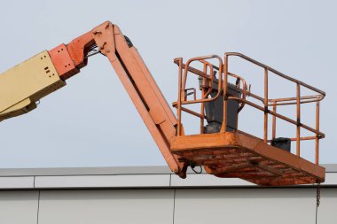 Teleskopik platform vinç çalışma hidrolik yüksek güç kaldırma