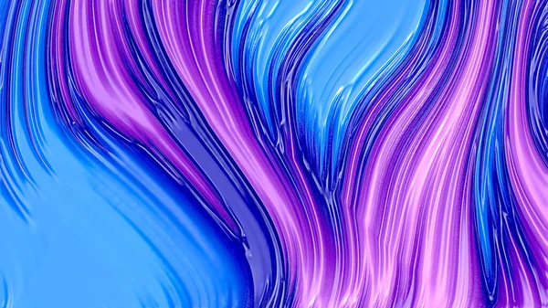 Волны Фиолетовый Синий Роскошной Текстурой Фона Абстрактная Трехмерная Иллюстрация Трехмерная — стоковое фото