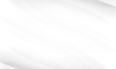 Soyut dalga beyaz ve gri eğimli geometrik arkaplan. Konsept tasarımı için alan ile Teknoloji ve modern.