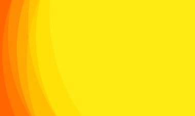 Sarı turuncu eğri dalga çizgisi soyut arkaplan.