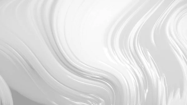 Αφηρημένο Λευκό Γκρι Φόντο Κύματα Πολυτέλεια Απεικόνιση Απόδοση — Φωτογραφία Αρχείου