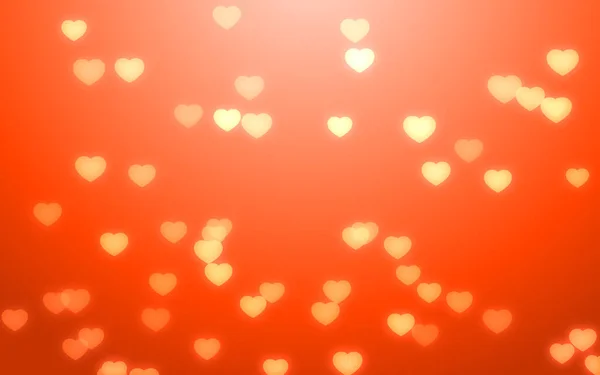 Valentine Day White Hearts Living Coral Background — Stock Photo, Image