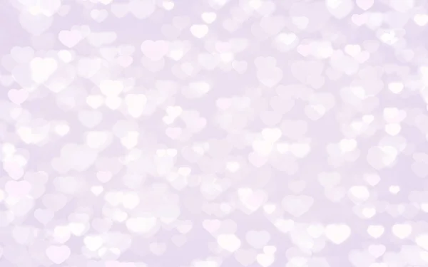 Valentine Day White Hearts Pink Background — Stock Photo, Image