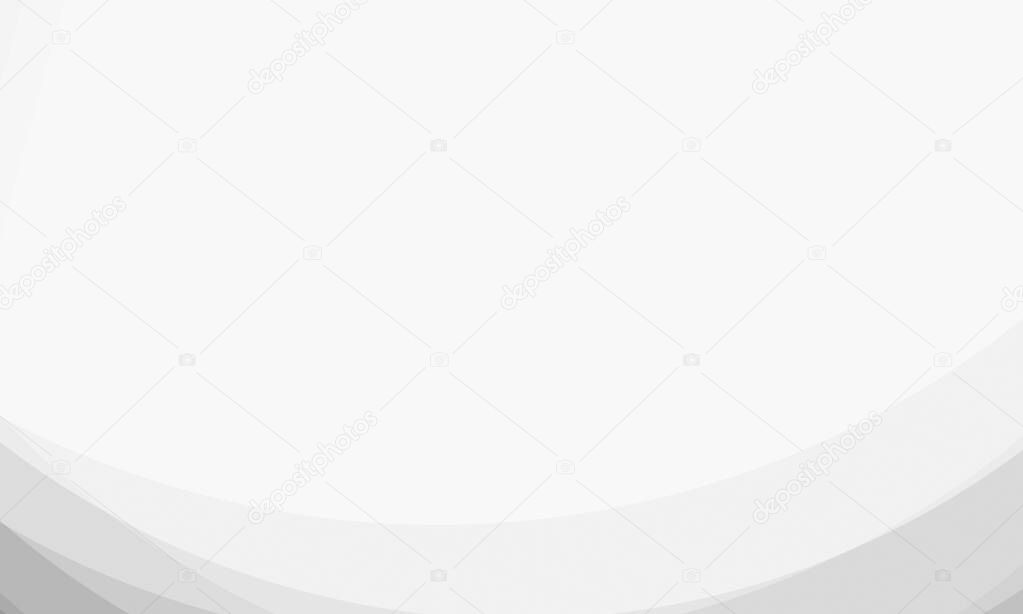 Abstract white and gray curve line gradient background. for concept modern esign with business technology.