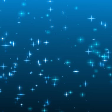 Mavi arkaplanda Noel mavisi yıldızlı. Diwali Festivali Tatil Tasarımı.