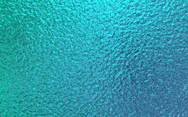 Teal yeşil folyo kağıt dokusu arkaplanı.