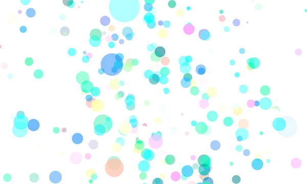 Abstract Gekleurde Cirkels Achtergrond Illustratie Vlekken Kleurrijk — Stockfoto