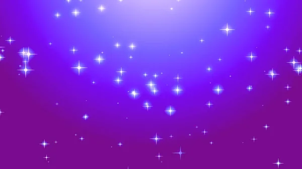 圣诞紫色星光背景 — 图库照片