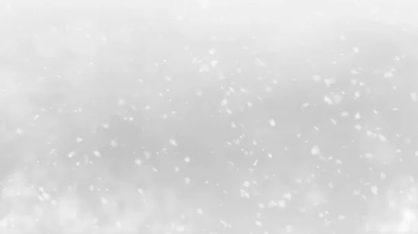 Natale Inverno Fiocco Neve Sfondo Bianco Cielo Grigio — Foto Stock