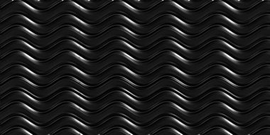 Soyut siyah gri renk dalgası desenli arka plan kavram modern tasarım teknolojisi işi için alan