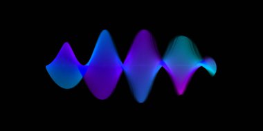 Ses dalgası soyut arkaplan. Geometrik gradyan renkli arkaplan.