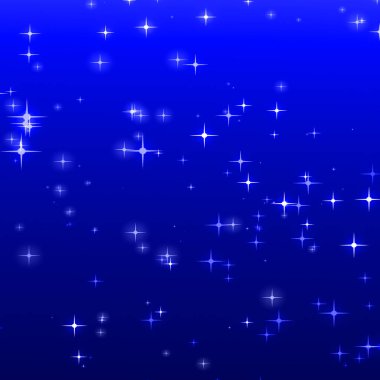 Mavi arkaplanda Noel mavisi yıldızlı. Diwali Festivali Tatil Tasarımı.