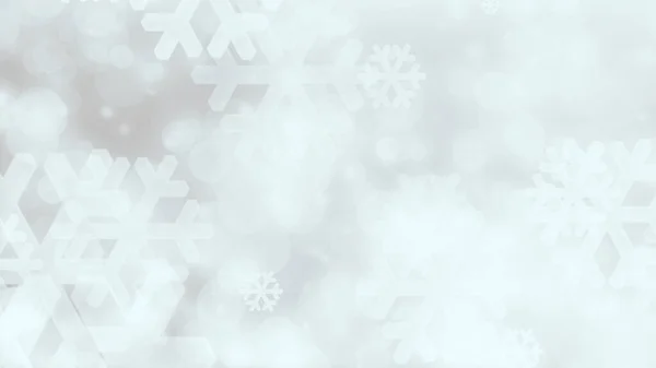 Natale Blu Bianco Fiocco Neve Con Neve Caduta Sfondo Invernale — Foto Stock