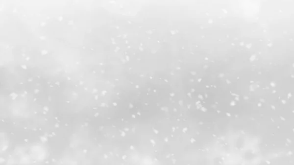 Natale Inverno Fiocco Neve Sfondo Bianco Cielo Grigio — Foto Stock