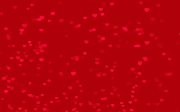 San Valentín Corazones Rojos Con Fondo Rojo —  Fotos de Stock