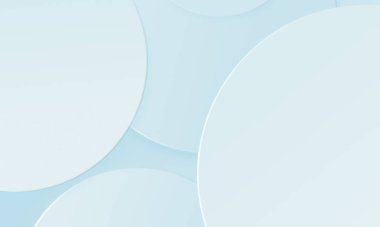 Beyaz gri ve mavi doku arka planında daireler çiziyor. Şablon kapağı iş konsepti için basit modern tasarım kullanımı. 