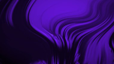 Dalgaların lüksüne sahip soyut mor arkaplan. 3d illüstrasyon, 3d canlandırma.