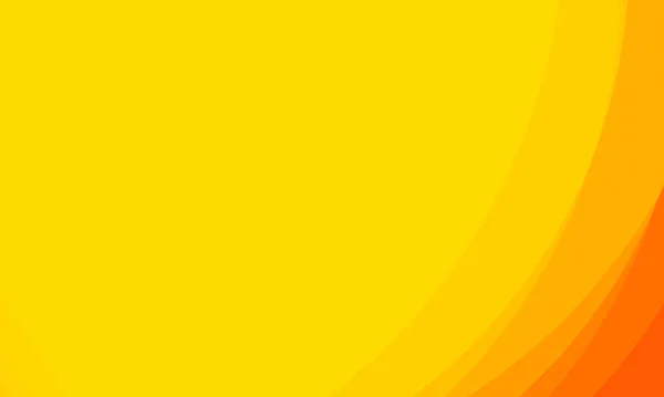 Yellow orange color curve wave line abstract background.