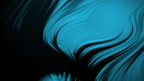 概要波の贅沢とティールグリーンの背景 3Dイラスト 3Dレンダリング — ストック写真