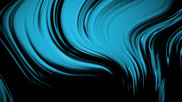 Abstrato Teal Fundo Verde Com Ondas Luxo Ilustração Renderização — Fotografia de Stock