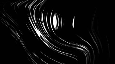 Dalgaların lüksüne sahip soyut beyaz arka plan. 3d illüstrasyon, 3d canlandırma.