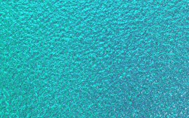 Teal yeşil folyo kağıt dokusu arkaplanı.