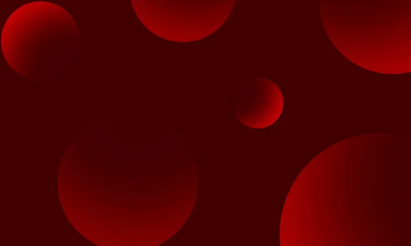 Red circles gradient on red dark abstract background. Modern graphic design element.