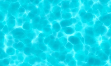 Yüzme havuzu arka planında mavi beyaz su. Yaz tatili tasarımı için kullan. 