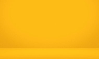 Boş sarı desenli beton duvarlı stüdyo arka planı. İnternette satılmak üzere yaz tatili ürünlerinin sunumu için kullanılır.