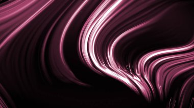 Dalgaların lüksüne sahip soyut koyu kırmızı arka plan. 3d illüstrasyon, 3d canlandırma.