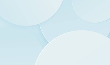 Beyaz gri ve mavi doku arka planında daireler çiziyor. Şablon kapağı iş konsepti için basit modern tasarım kullanımı. 