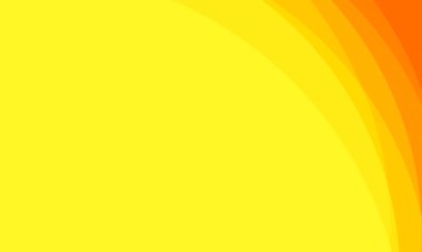 Sarı turuncu eğri dalga çizgisi soyut arkaplan.