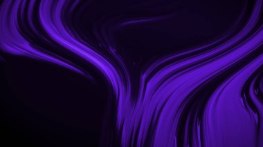 Dalgaların lüksüne sahip soyut mor arkaplan. 3d illüstrasyon, 3d canlandırma.